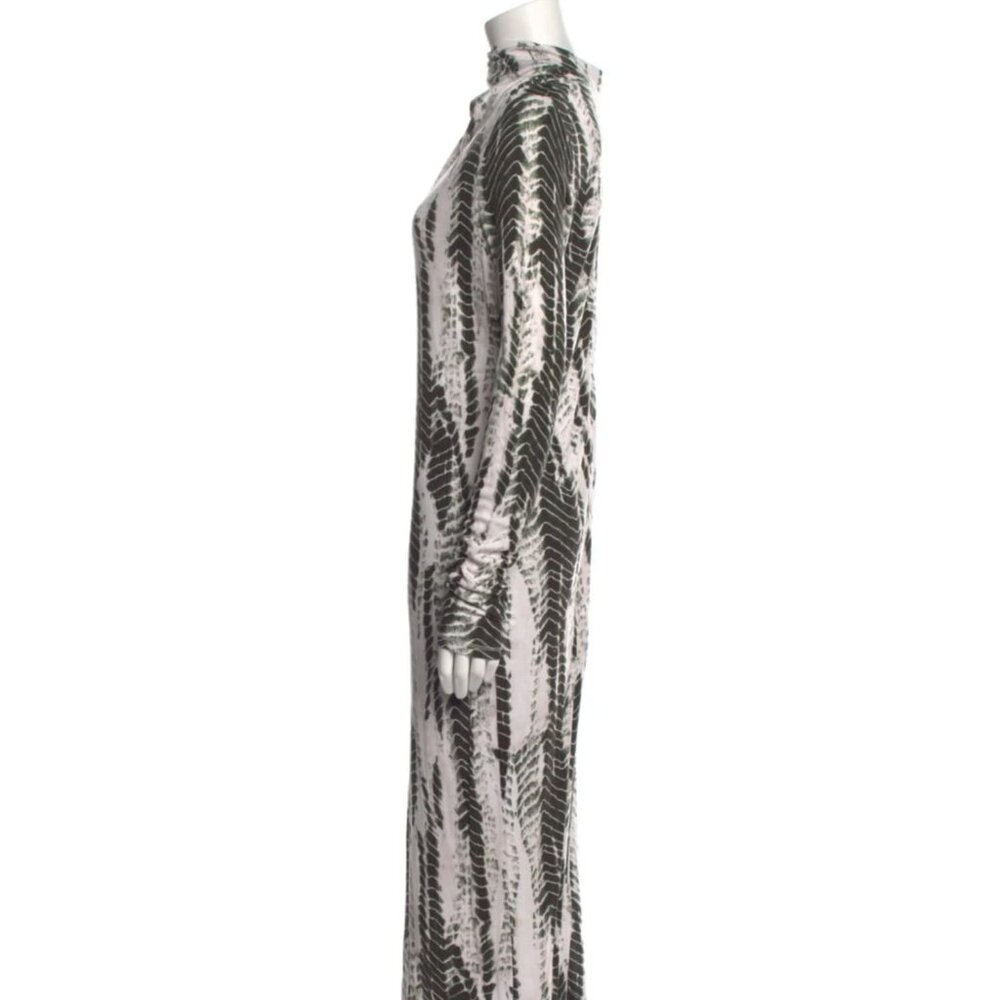 CONSIGNMENT BOUND -Ted Baker Animal Print Long Dress - NWT- Ted size 4 - Picture 3 of 6